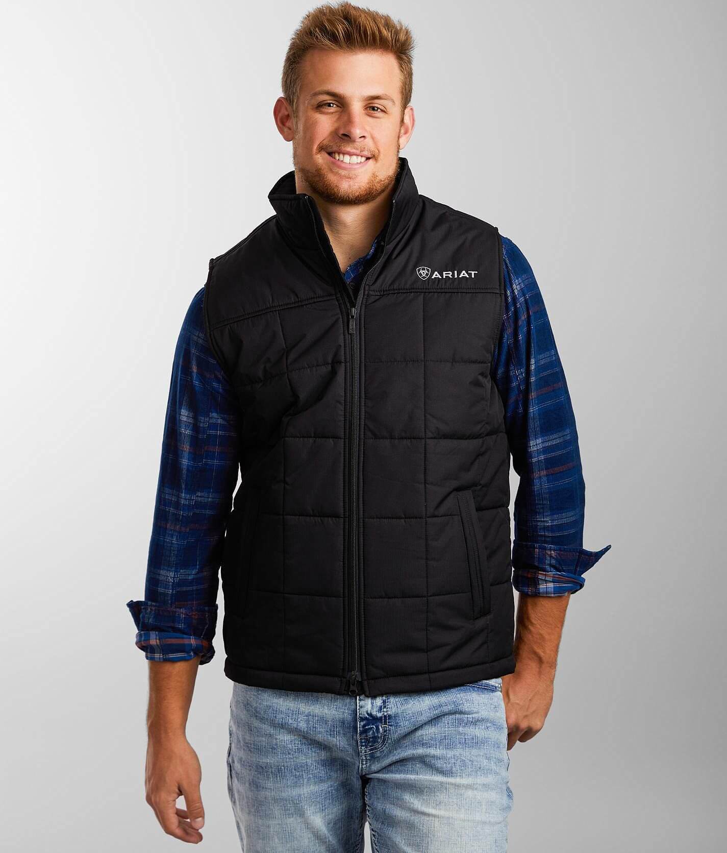 Ariat Crius Insulated Vest - Men's Coats/Jackets in Black | Buckle