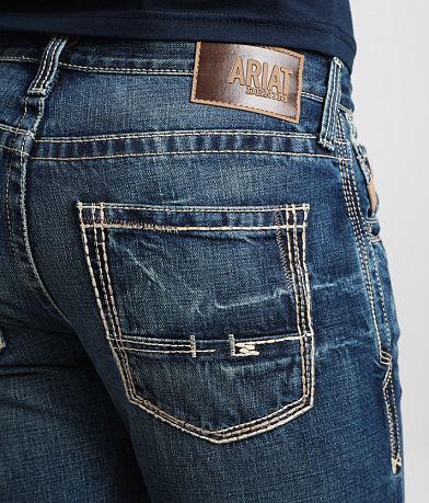 Ariat M5 Boundary Straight Jean BACK_POCKET