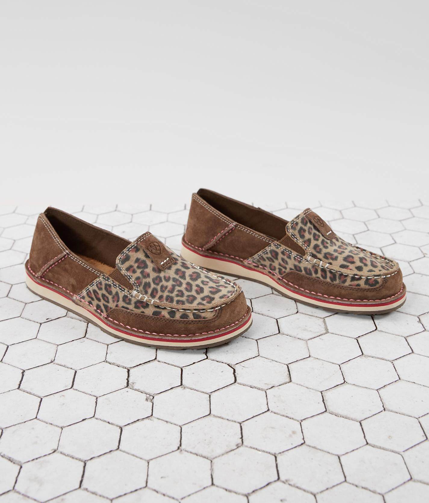 Ariat Cruiser Leopard Suede Shoe 