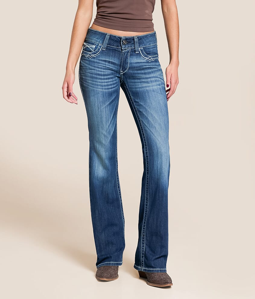 Entwined Mid-Rise Boot Stretch Jean