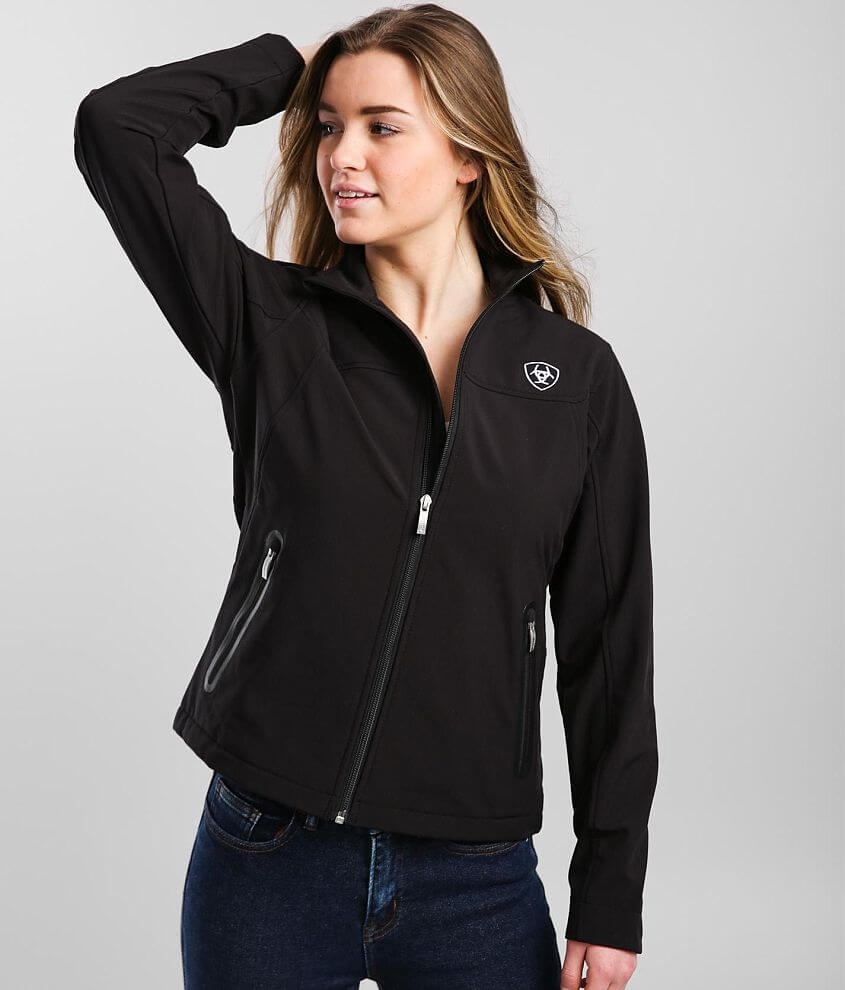 Ariat Girls Team Black Softshell Jacket