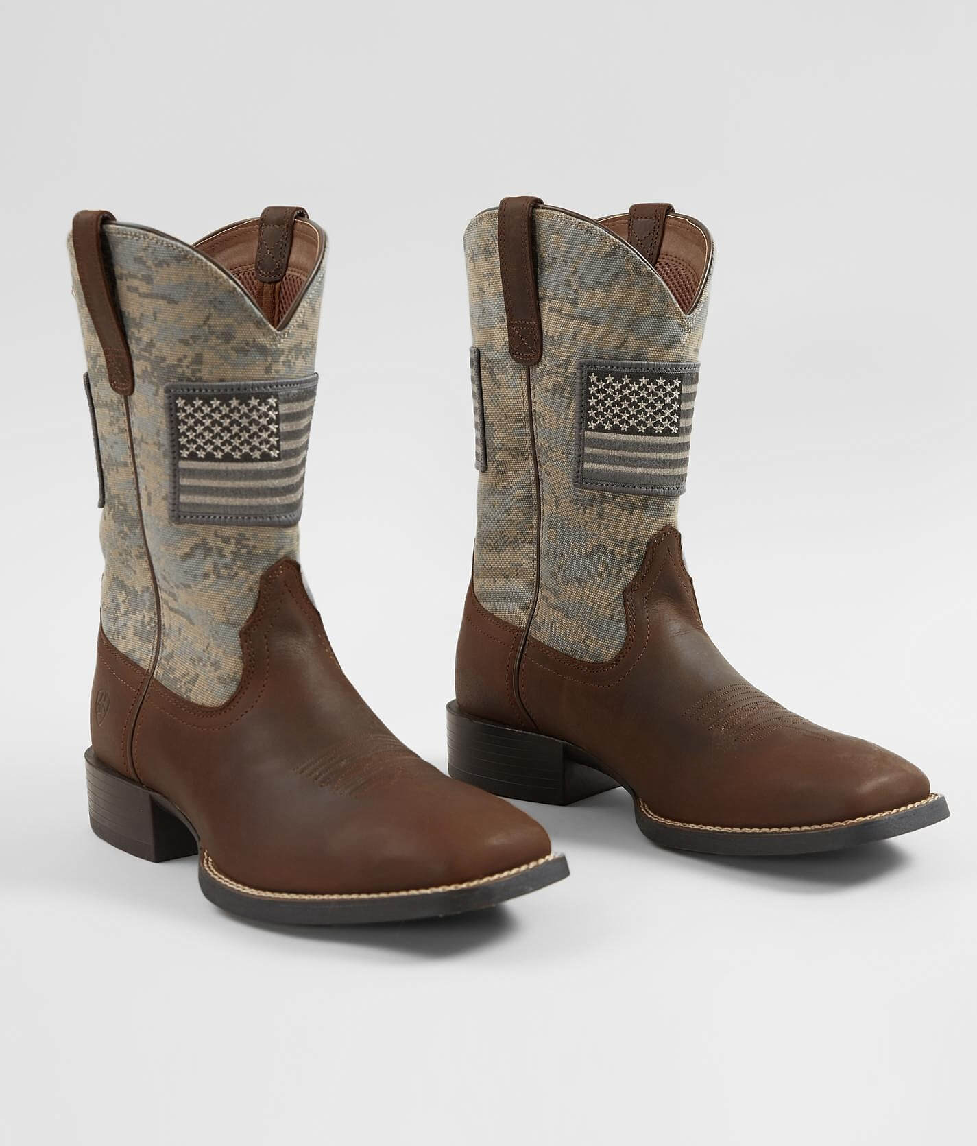 ariat camo patriot boots