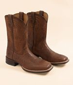 Ariat Plano Leather Cowboy Boot Men s Shoes in Tack Room Brown Buckle