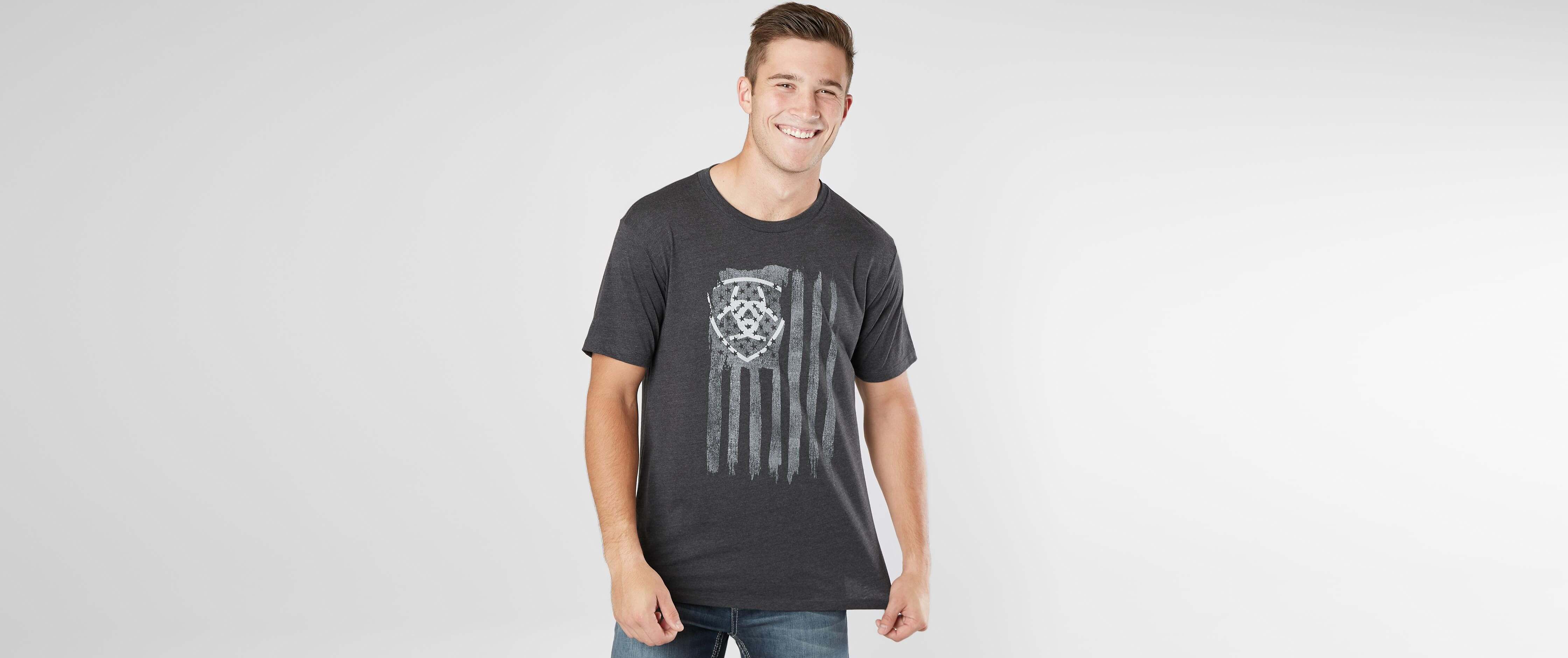 Image of Ariat Vertical Flag T-Shirt