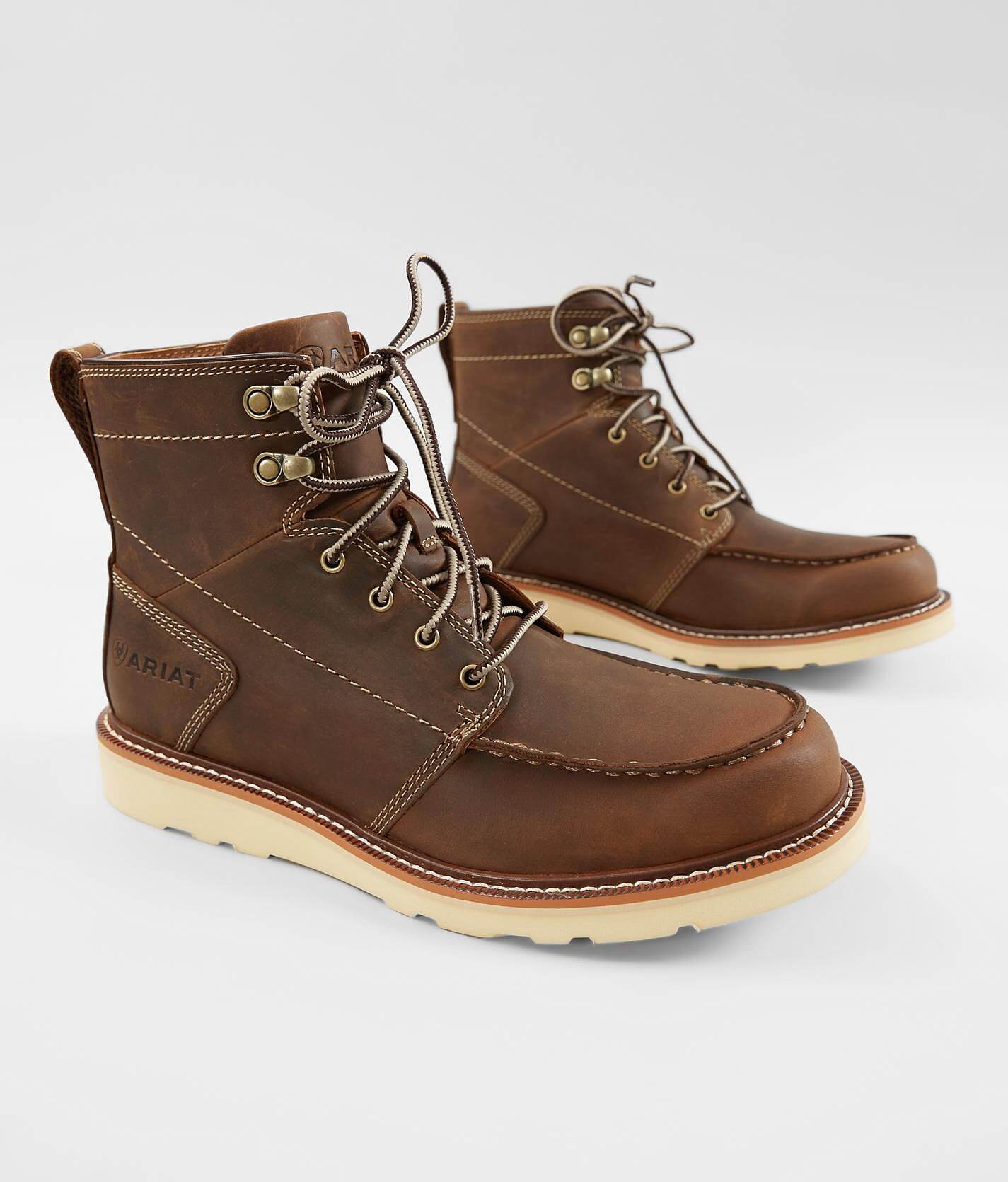 ariat lace up boots mens