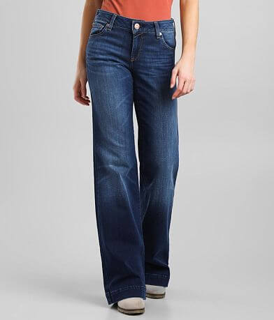 Ariat Kelsea Mid-Rise Wide Leg Trouser Jean FULL_LEFT_SIDE