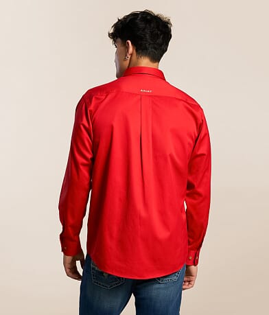 Ariat Team Logo Twill Shirt back view