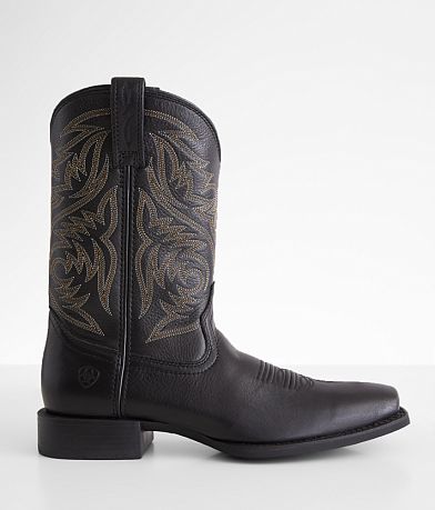 Ariat Sport Herdsman Leather Cowboy Boot front view