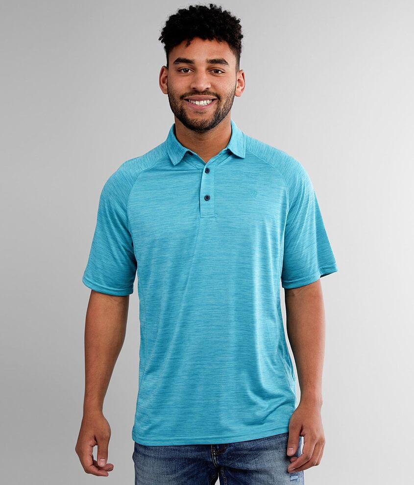 Ariat Charger Tech Polo front view