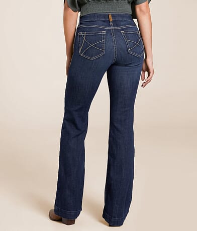 Ariat High Rise Slim Trouser Stretch Jean BACK