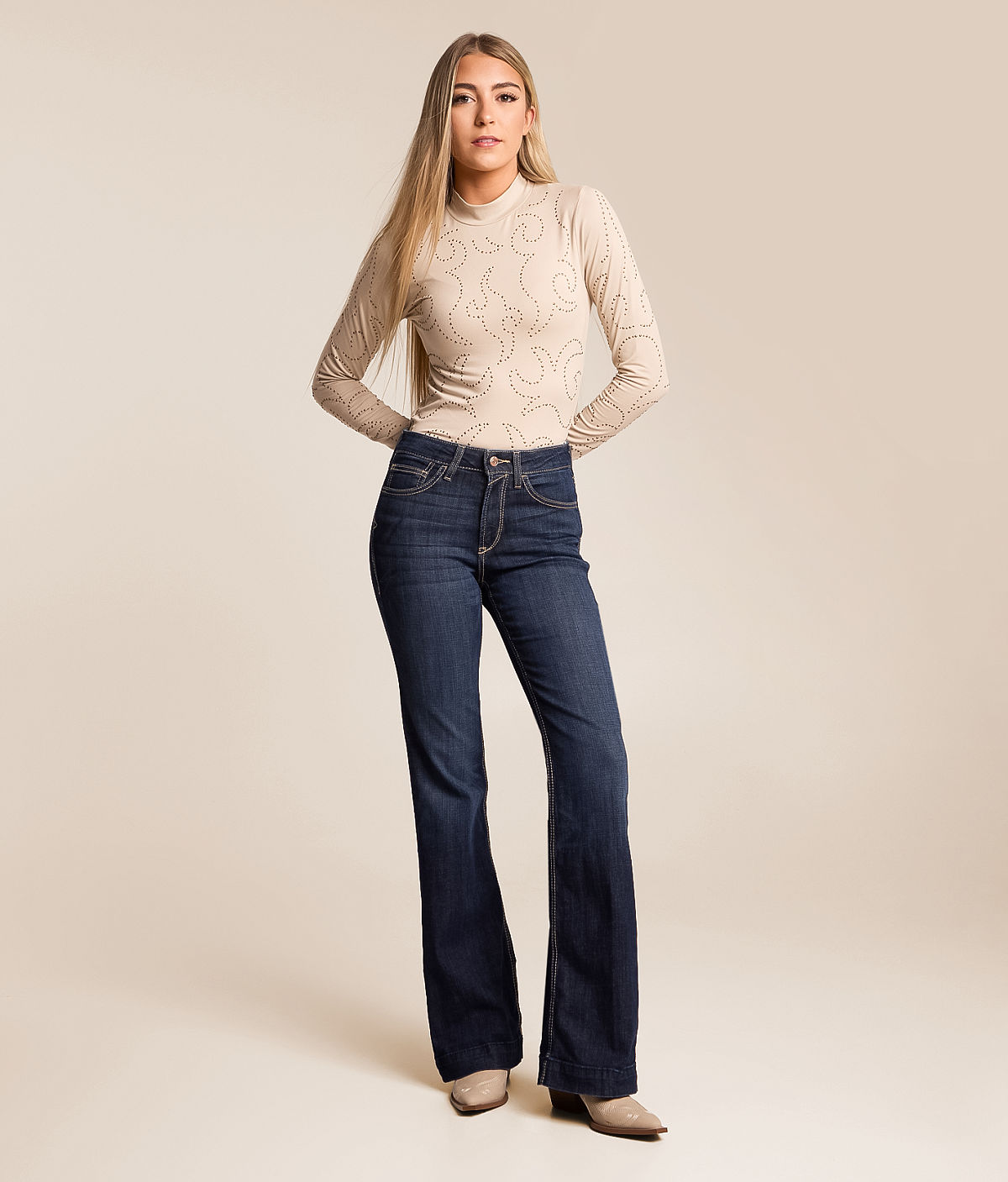 Ariat High Rise Slim Trouser Stretch Jean — Rascal LW by Buckle
