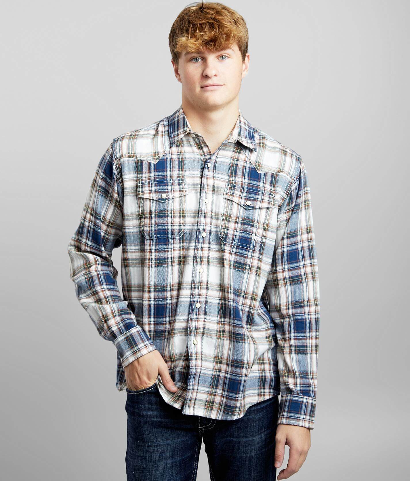 plaid shirt hollister