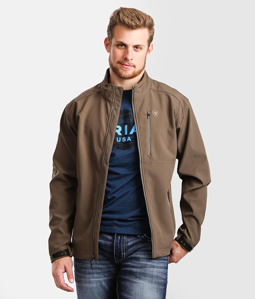 Ariat EcoDRY Logo 2.0 Softshell Jacket front view