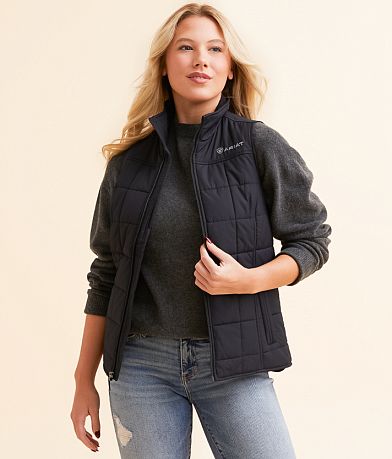 Ariat Real Crius Insulated Vest front view