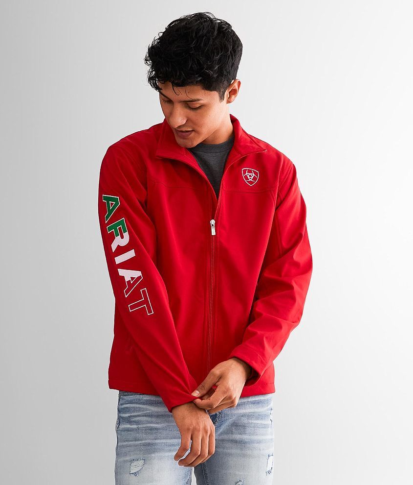 Ariat Red Jacket With Mexican Flag Shop | bellvalefarms.com
