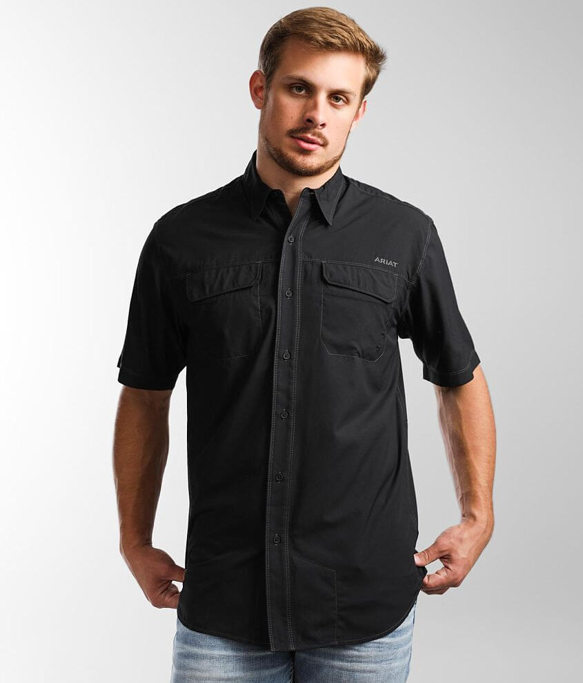 Ariat Outbound VentTEK™ Heat Series Shirt Men's Shirts in Black Buckle
