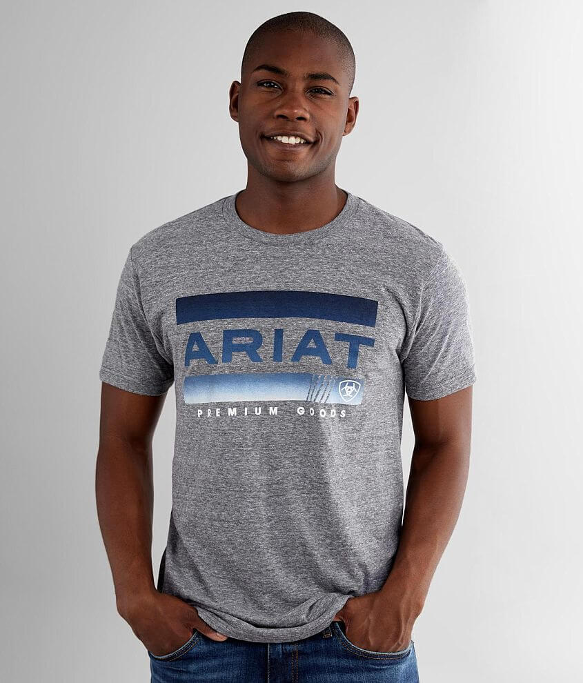 Ariat Bar Stripe T-Shirt front view