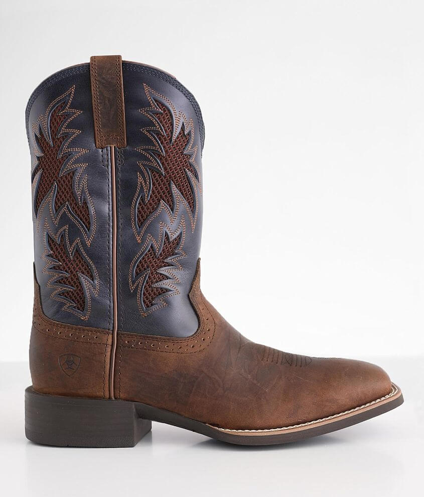 Ariat Sport VentTEK™ Leather Cowboy Boot - Men's Shoes in Bar Top Brown ...