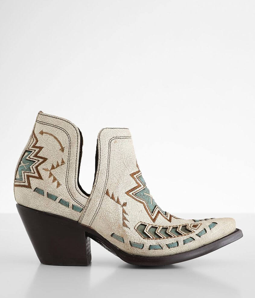 Ariat Dixon Aztec Leather Western Ankle Boot - Women's Shoes in ...