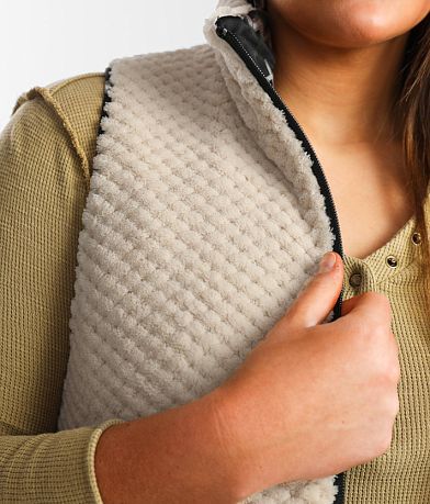 Pendleton Ariat Mock Neck Reversible Vest misc detail 4 view