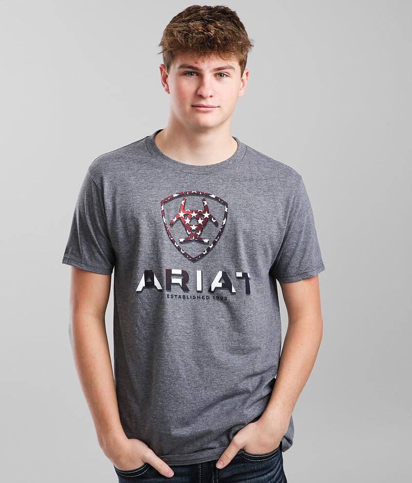 Ariat Halftone USA T-Shirt front view