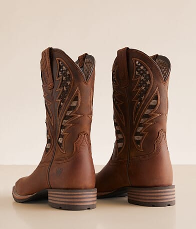 Hybrid VentTEK Leather Cowboy Boot thumbnail 4