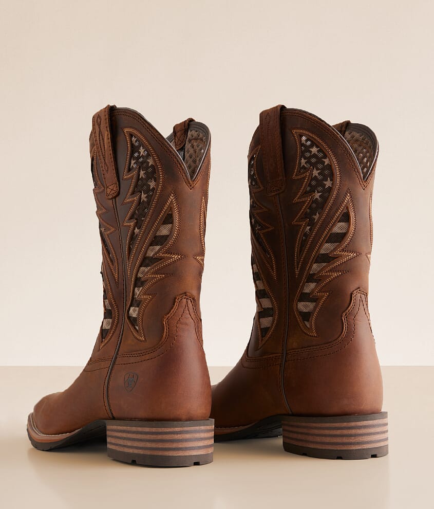 Hybrid VentTEK Leather Cowboy Boot