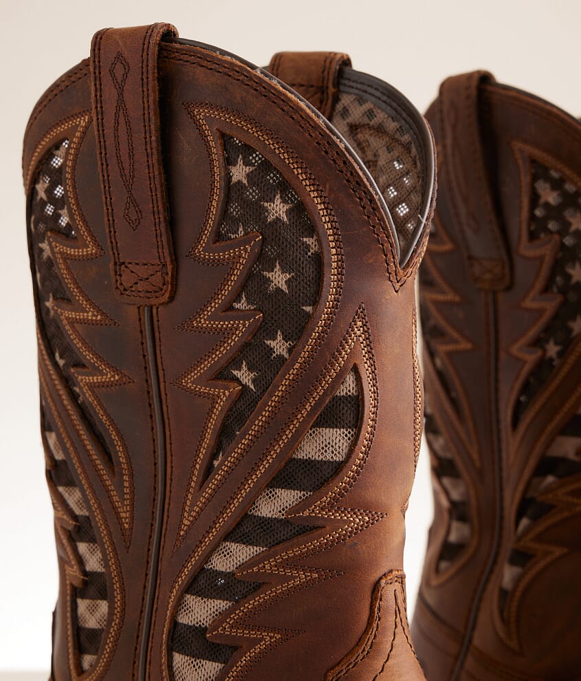 Hybrid VentTEK Leather Cowboy Boot