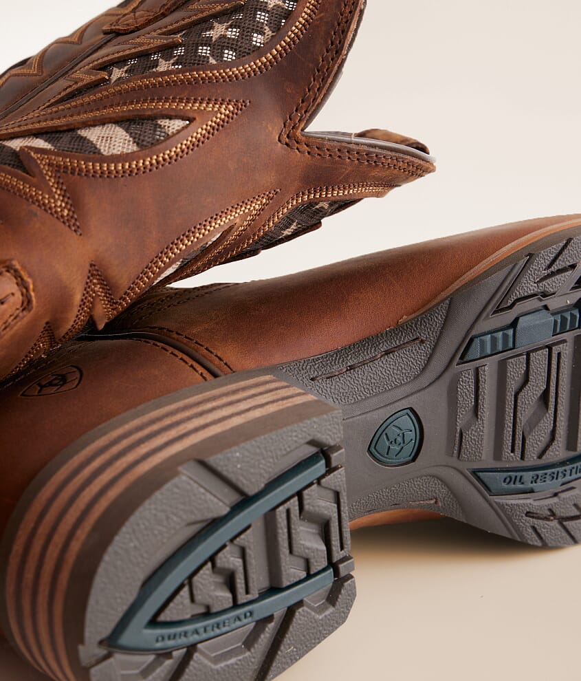 Hybrid VentTEK Leather Cowboy Boot