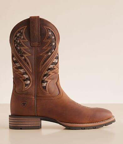 Ariat Hybrid VentTEK Leather Cowboy Boot front view