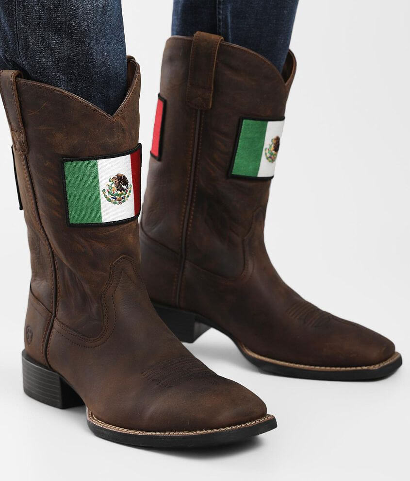 Ariat Orgullo Mexicano Leather Cowboy Boot front view