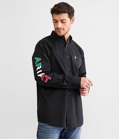 Ariat Team Logo Twill Shirt front view