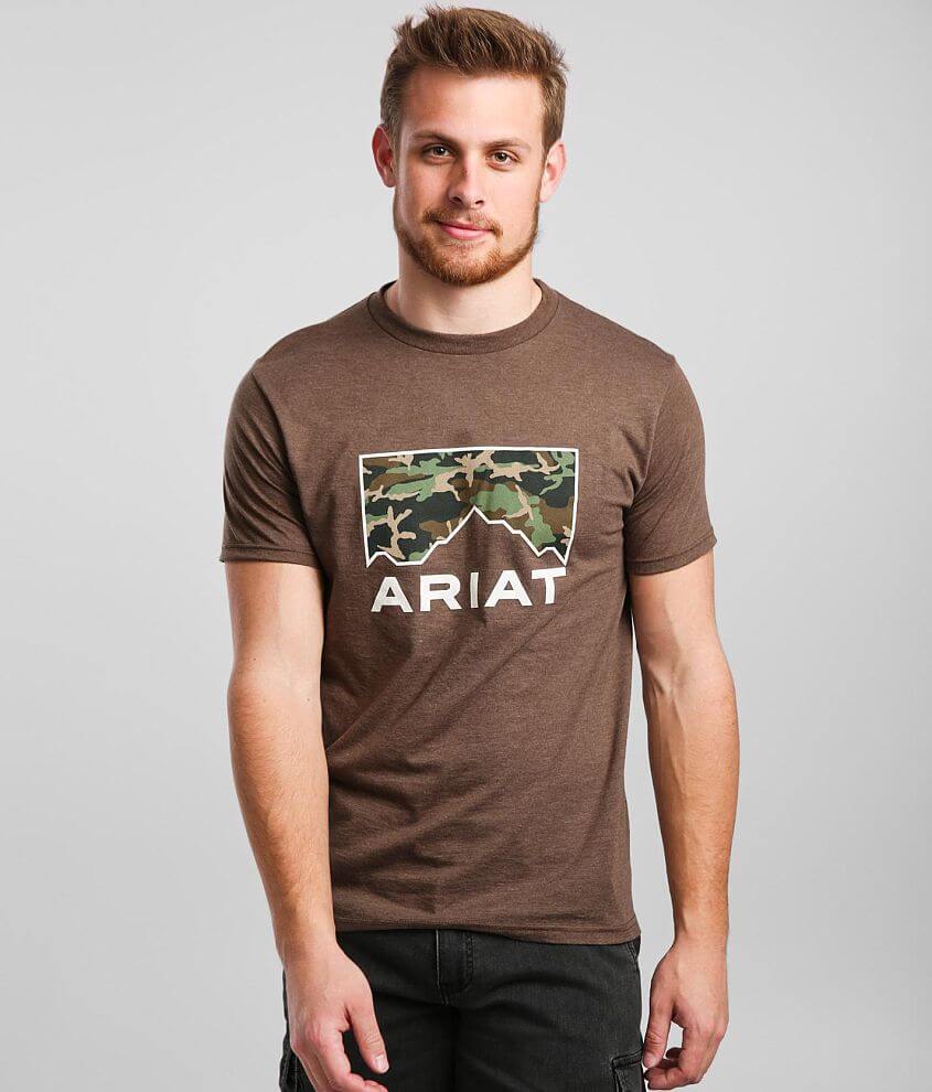 Ariat Peak Camo T-Shirt front view