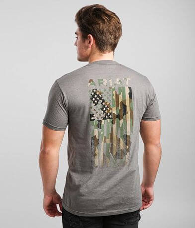 Ariat Flag Streak T-Shirt back view