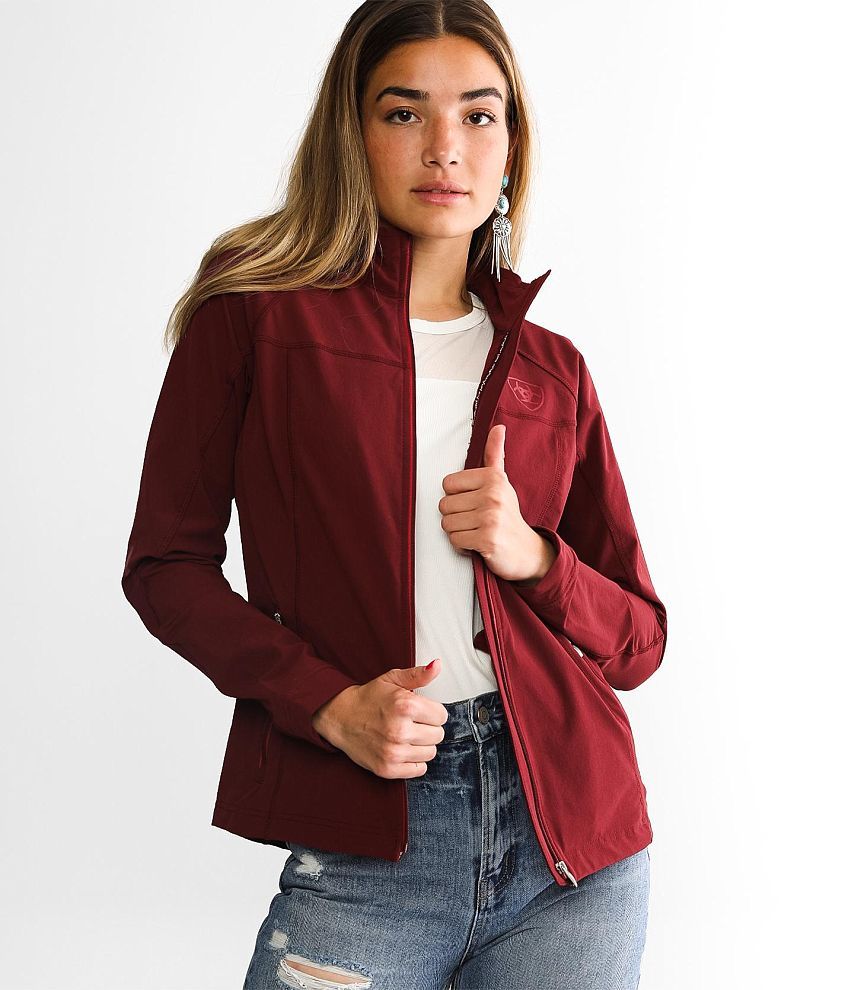 Ariat maroon 2025 softshell jacket