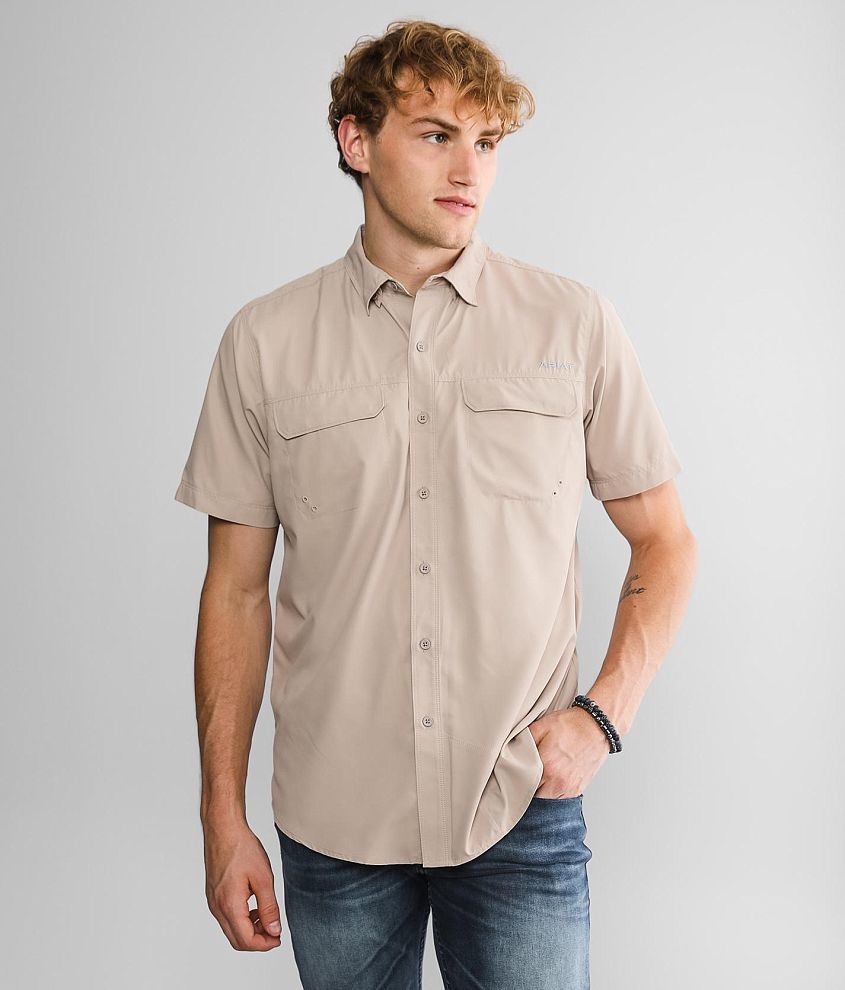 ARIAT Venttek Outbound - Camisa Ajustada Camisa Para Hombre