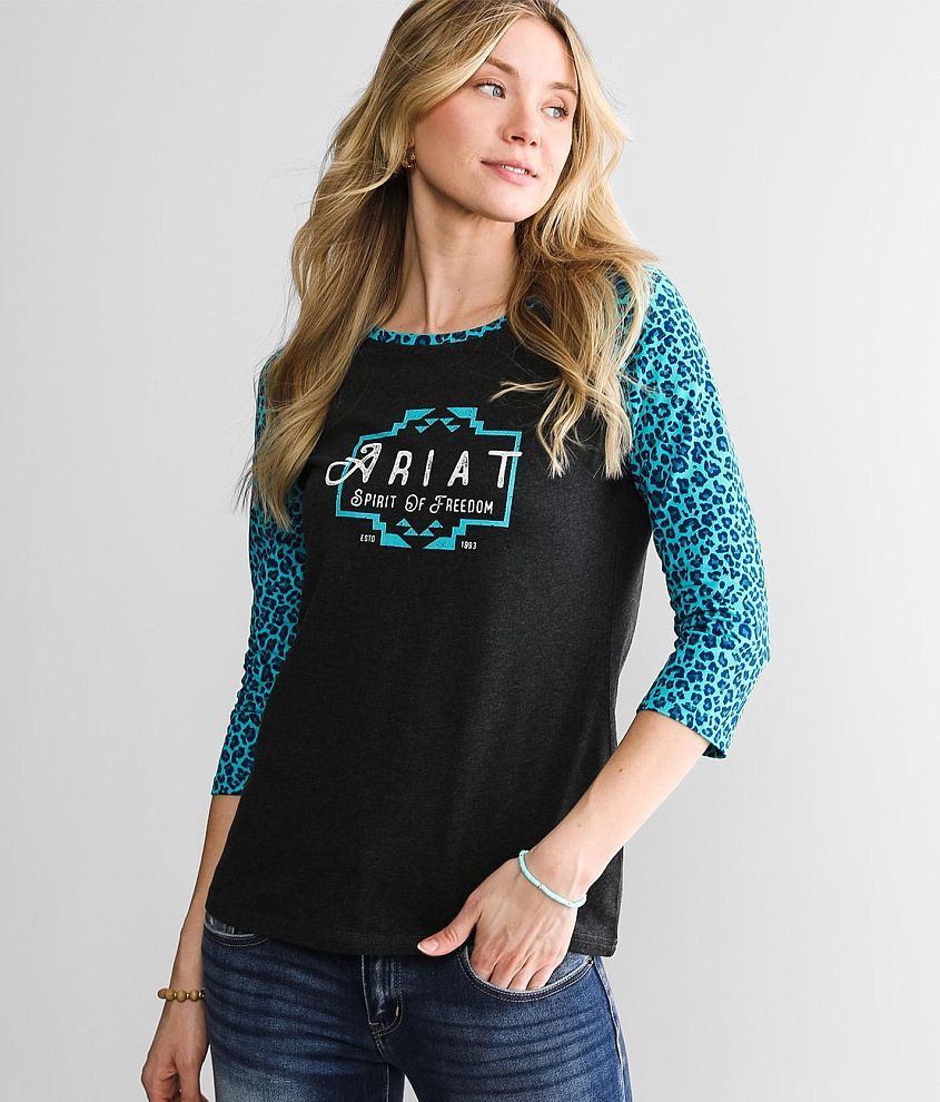 Ariat Men - T-Shirt Freedom (Charcoal) 10025209