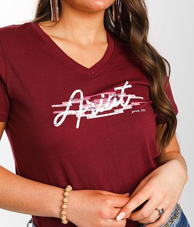 Ariat Real Logo Script T-Shirt MISC_DETAIL_1