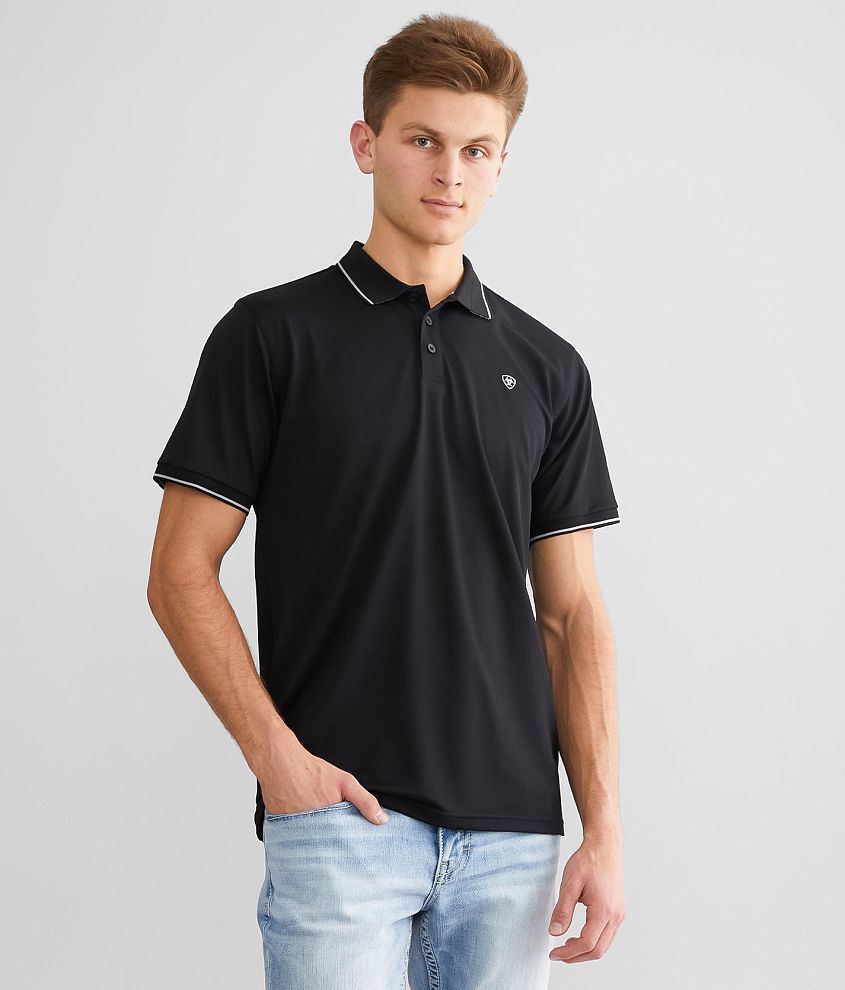 Mens :: Ariat TEK Polo Navy