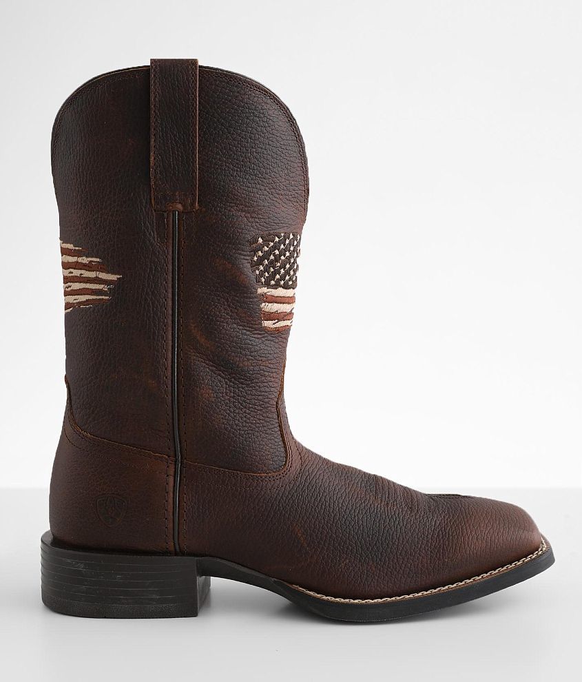 Ariat Sport All Country Leather Cowboy Boot front view