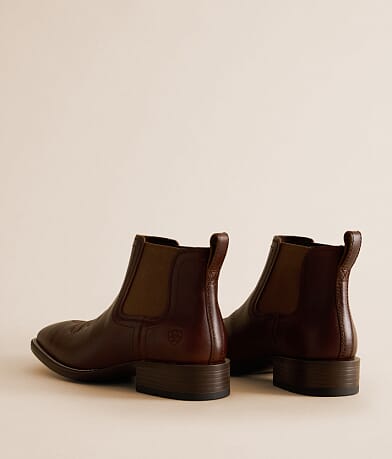 Booker Wide Leather Chelsea Boot thumbnail 4