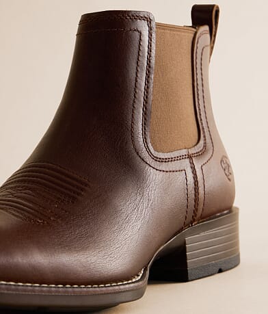 Booker Wide Leather Chelsea Boot thumbnail 6