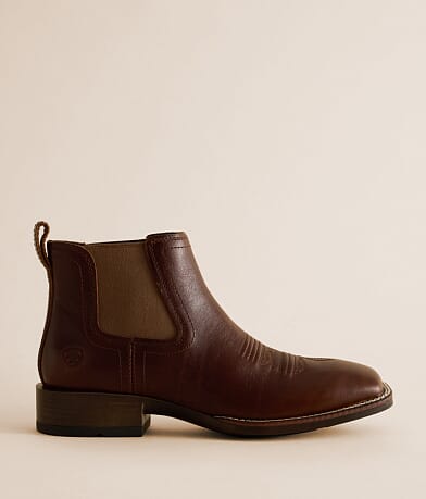 Booker Wide Leather Chelsea Boot