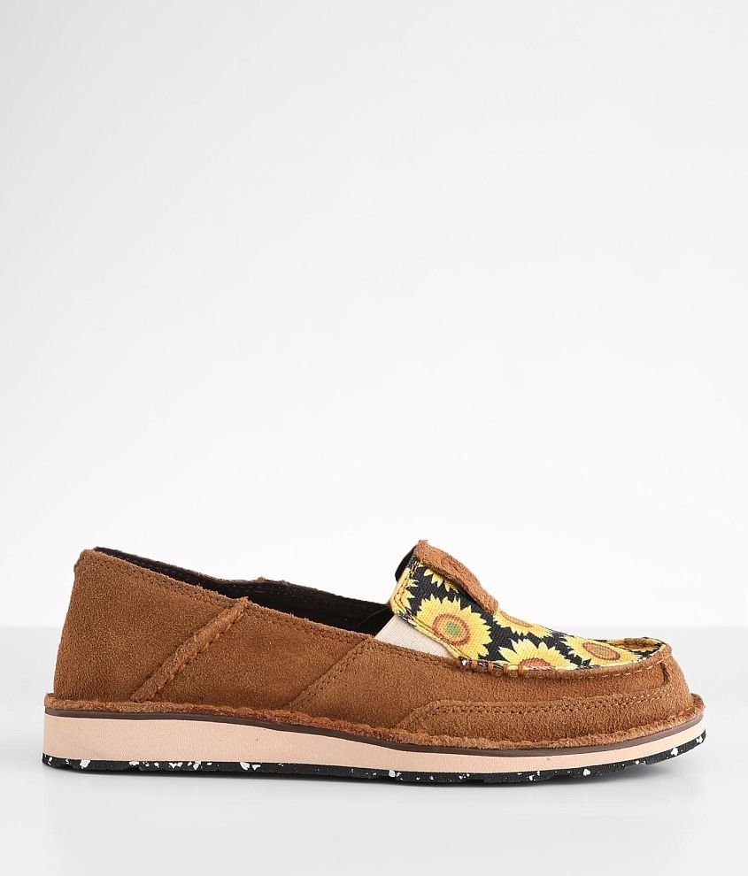 Ariat Cruiser Sunflower Leather Shoe front view