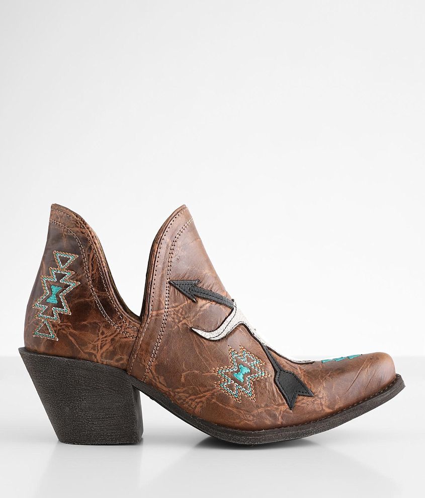 Ariat Encore Southwestern Leather Ankle Boot front view
