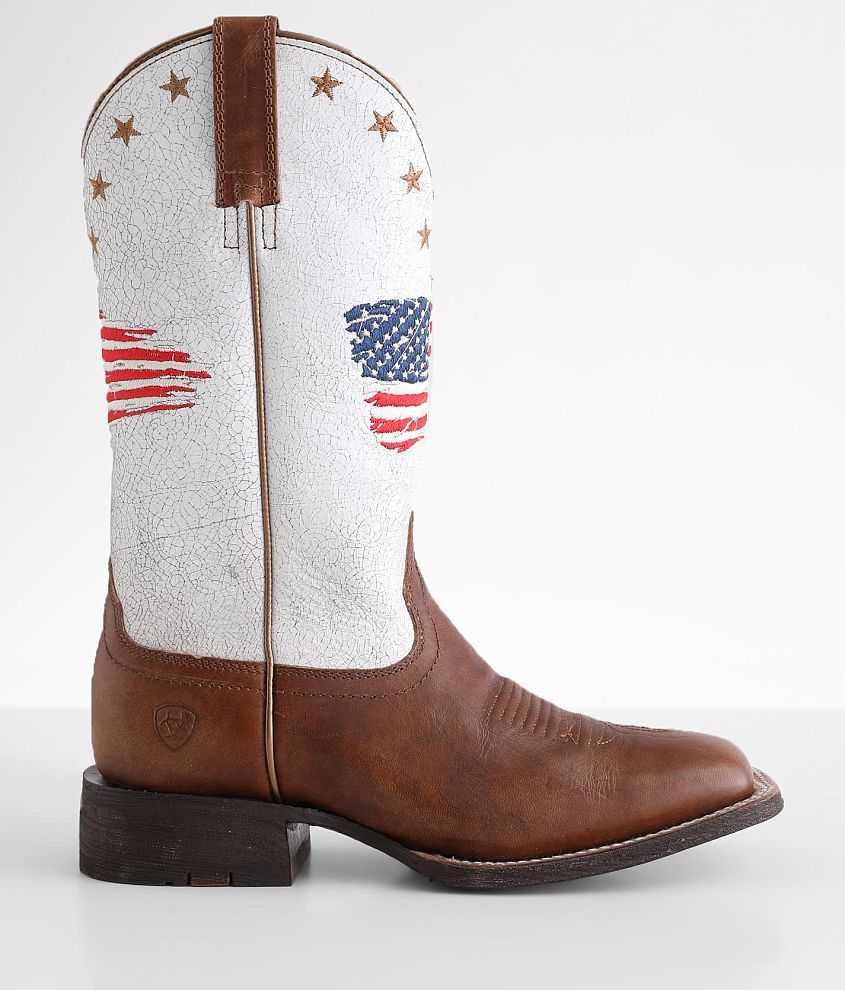 Ariat Circuit Patriot Leather Boot front view