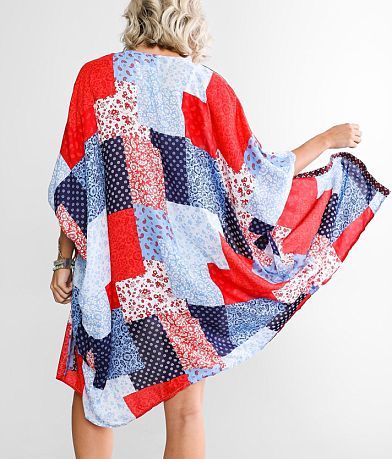 Ariat Smokestack Kimono - One Size back view