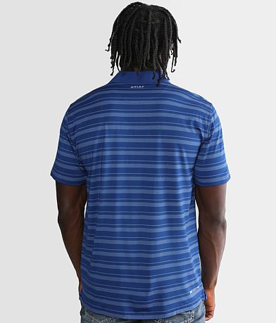 Ariat Ombre Striped TEK&#174; Polo BACK