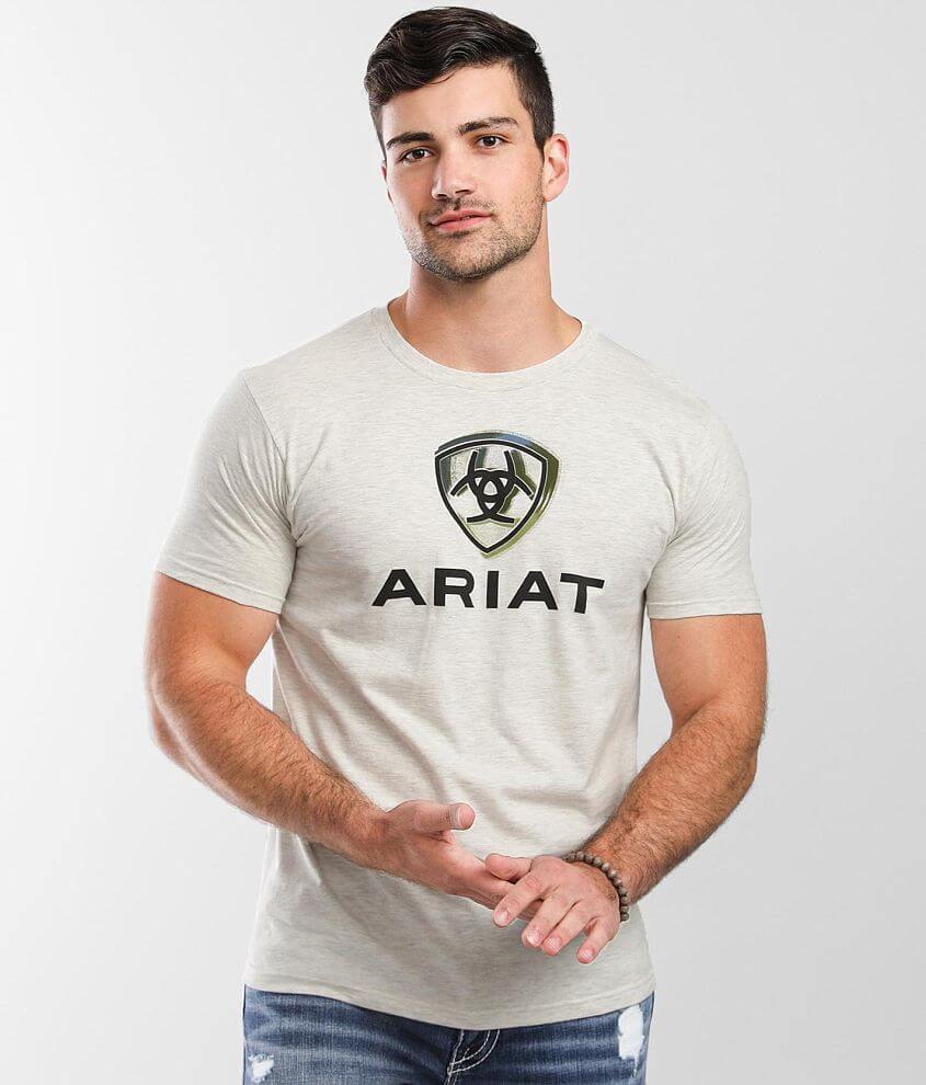 Ariat Fade T-Shirt - Men's T-Shirts in Oatmeal | Buckle