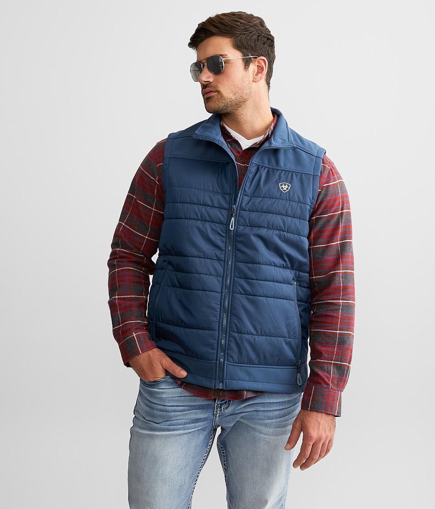 Ariat Elevation Insulated Vest - Men's Coats/Jackets in Steely